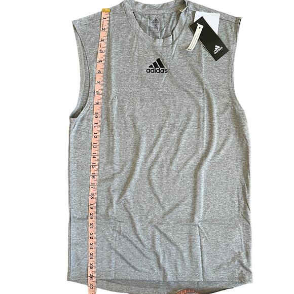 ADIDAS MENS SLEEVELESS PREGAME BOS MUSCLE T SHIRT Size small - Picture 6 of 9
